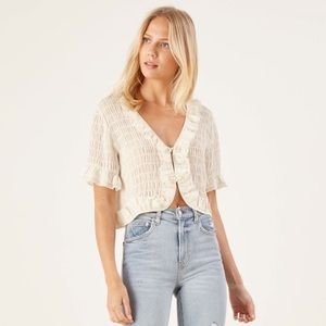 reformation detrich blouse